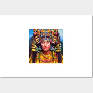 Inca Goddess #5 Posters and Art